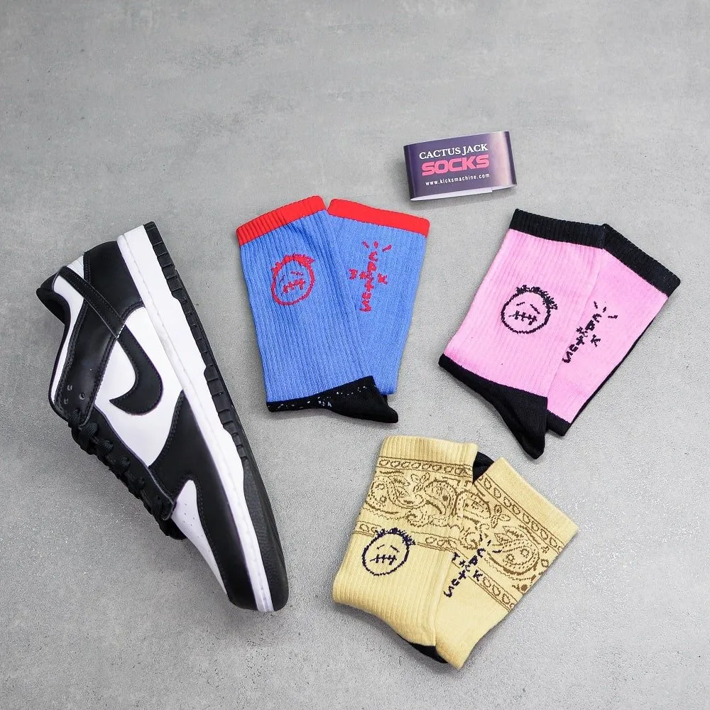 Travis Scott Socks | Travis Socks Combo  Pack of 3 | Kicks Machine