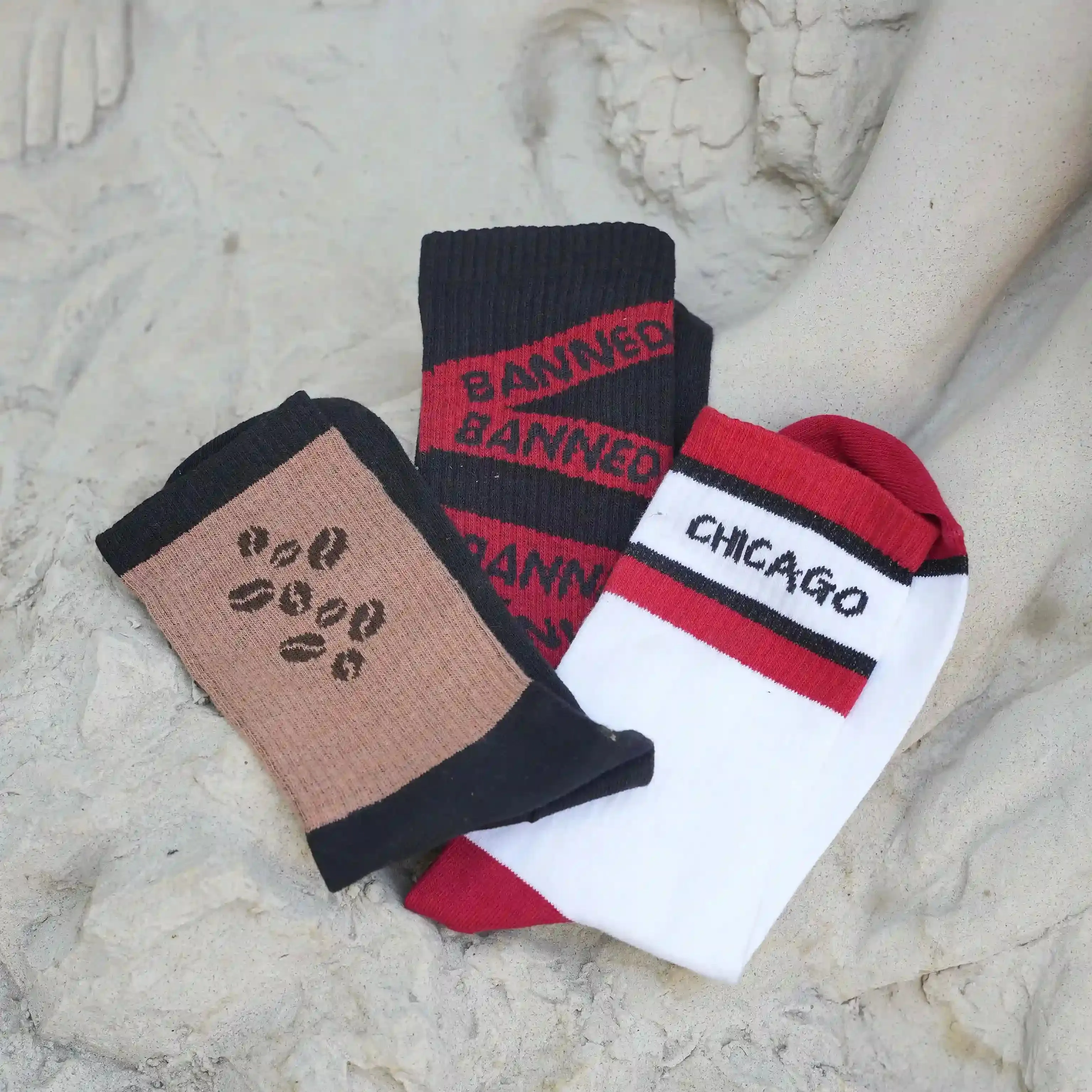 Travis Scott Socks | Travis Socks Combo  Pack of 3 | Kicks Machine