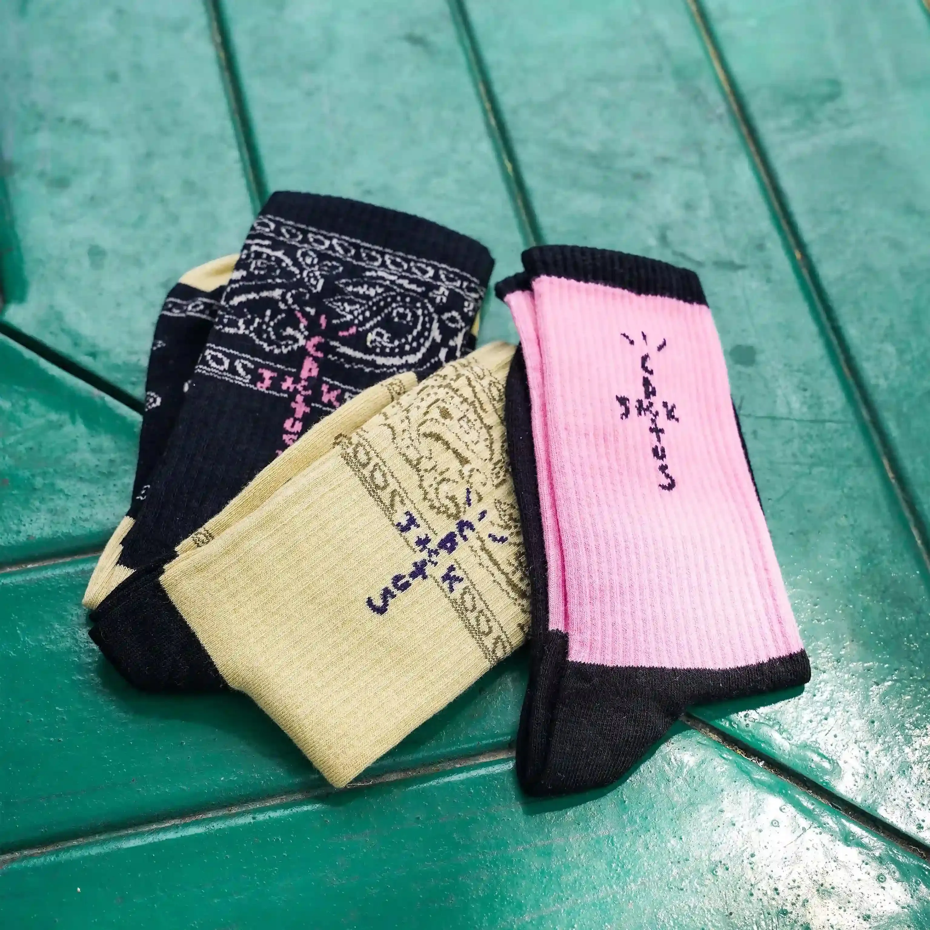 Travis Scott Socks | Travis Socks Combo  Pack of 3 | Kicks Machine