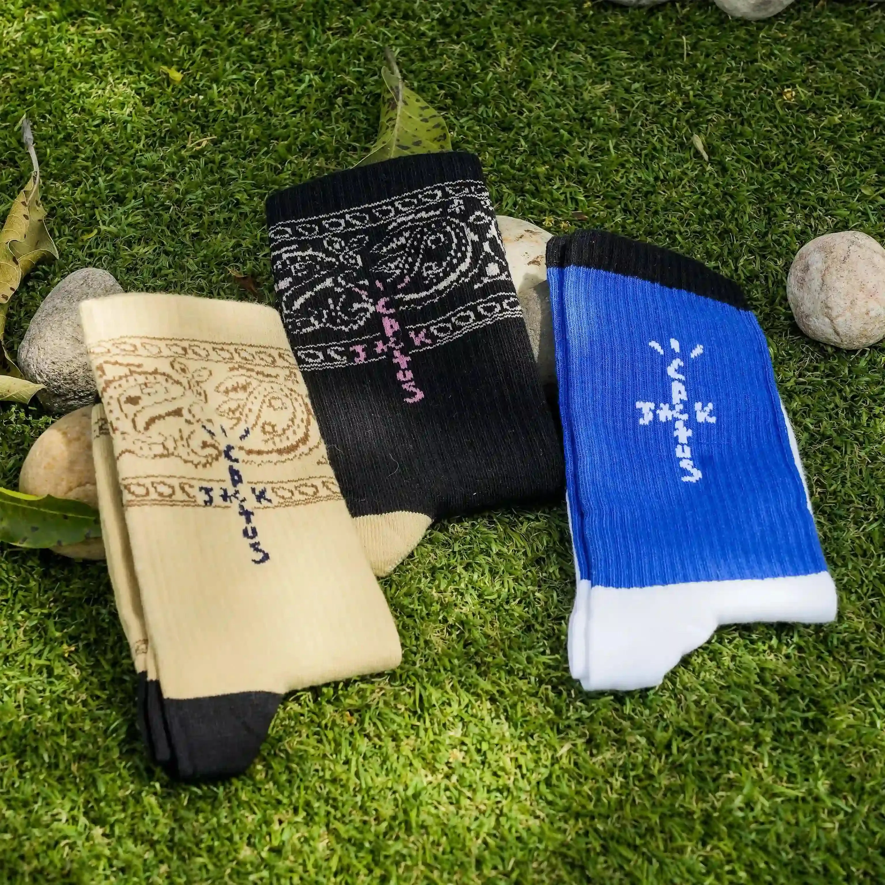 Travis Scott Socks | Travis Socks Combo  Pack of 3 | Kicks Machine