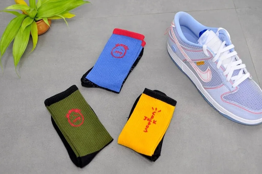 Travis Scott Socks | Travis Socks Combo  Pack of 3 | Kicks Machine