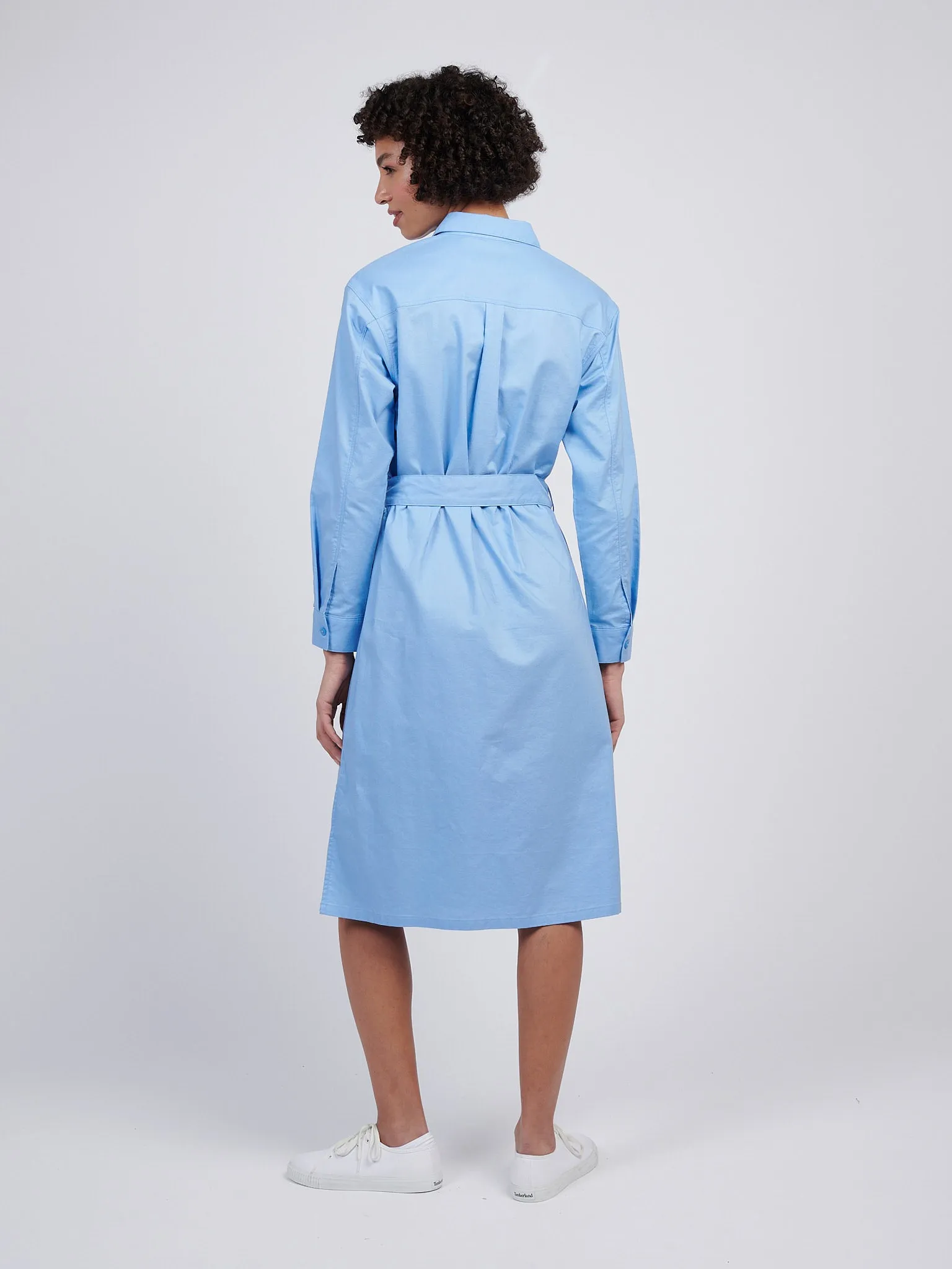 Womens USPA Shirt Dress in Vista Blue