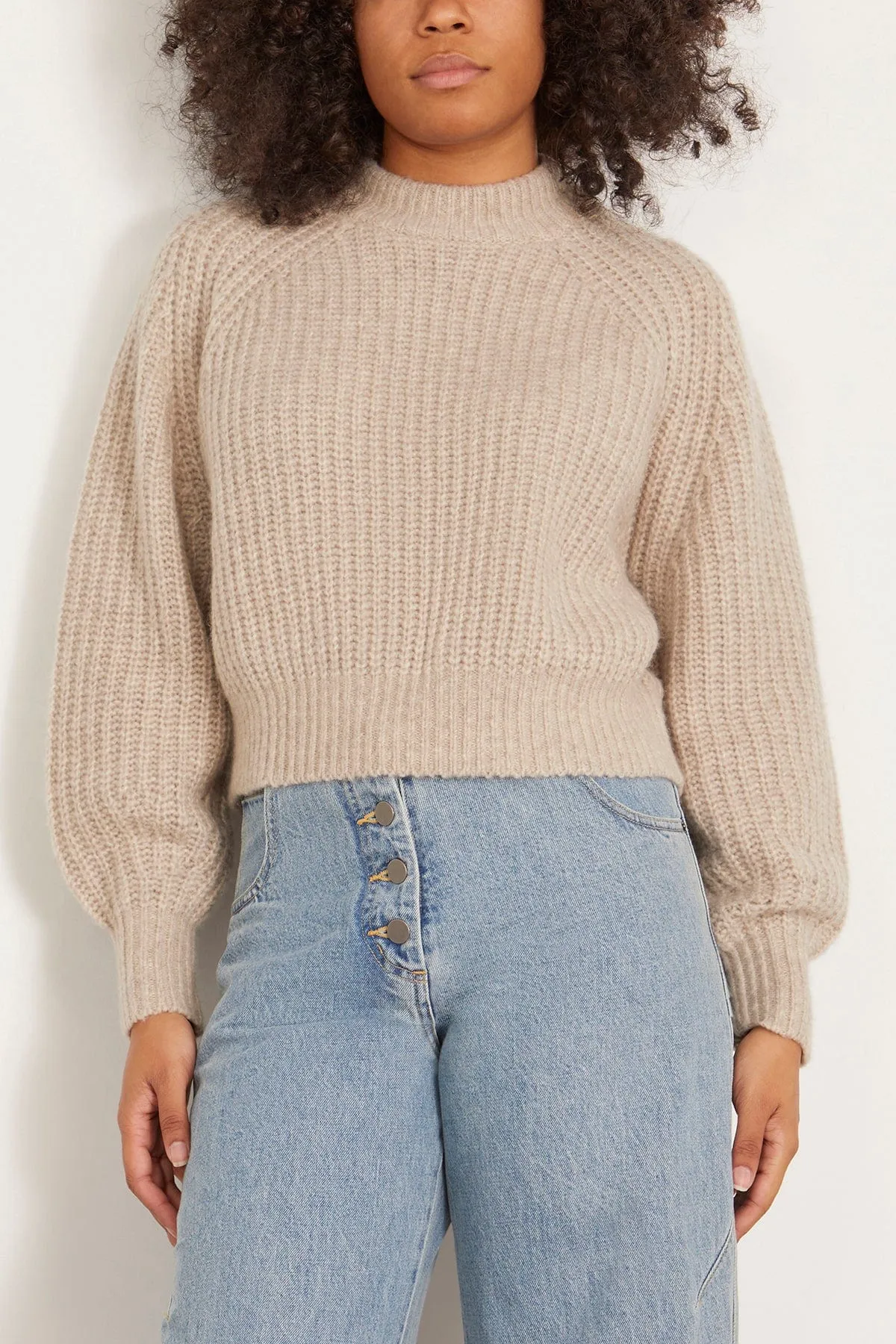 Yummy Lofty Crewneck in Basmati