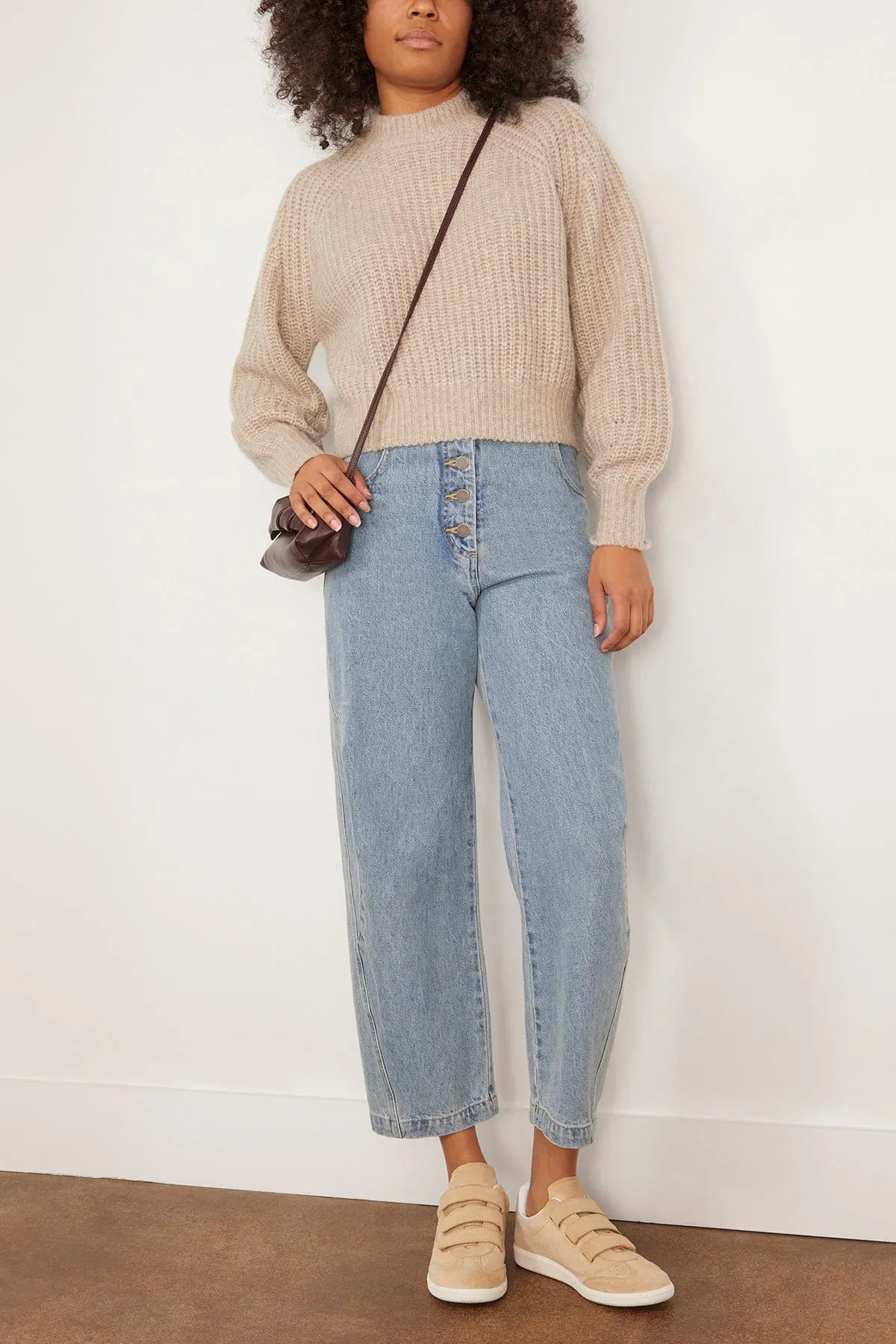 Yummy Lofty Crewneck in Basmati